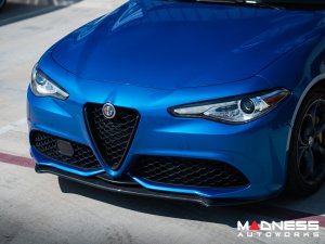 Alfa Romeo Giulia Front Spoiler - Carbon Fiber - Italia Style - Stile Italia - Sport/ Ti/ Veloce - V3 Alfa Romeo Giulia Front Spoiler - Carbon Fiber - Italia Style - Stile Italia - Sport/ Ti/ Veloce - V3